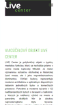 Mobile Screenshot of livecenter.sk