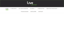 Tablet Screenshot of livecenter.sk